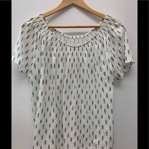LOFT SCOOP NECK TEE